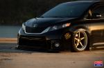 Toyota Sienna X Work on Vossen Wheels (VWS-3) 2017 года